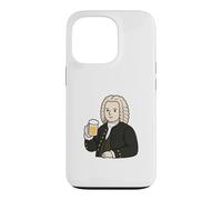 Funny Bach Beer Composer Classical Music Baroque Humor Case for iPhone 13 Pro