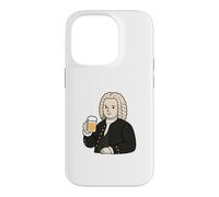 Funny Bach Beer Composer Classical Music Baroque Humor Case for iPhone 14 Pro