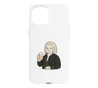 Funny Bach Beer Composer Classical Music Baroque Humor Case for iPhone 15
