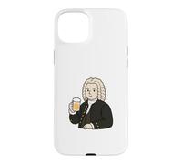 Funny Bach Beer Composer Classical Music Baroque Humor Case for iPhone 15 Plus