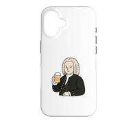 Funny Bach Beer Composer Classical Music Baroque Humor Case for iPhone 16