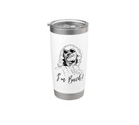 Funny Bach Design “I’m Bach!” - Classical Music Pun Stainless Steel Insulated Tumbler