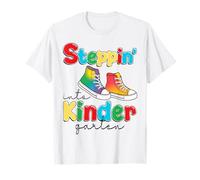 Funny Back to School Girls Boys First Day of Kindergarten T-Shirt