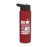 Funny Backend Developer Programmer Coder Shirt Stainless Steel Insulated Water Bottle