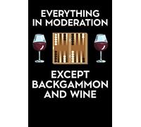 Funny Backgammon Board Game Roll Of Two Dice Notebook: 6x9 | 100 Pages | Lined Notebook | Backgammon is one of the oldest known board games.