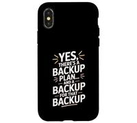 Funny Backup Plan for the Backup Wedding Planner Case for iPhone X/XS