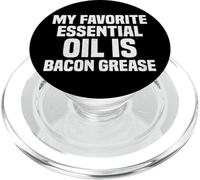 Funny Bacon Lover Foodie Cooking Humor Keto Carnivore Diet PopSockets PopGrip for MagSafe