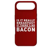 Funny Bacon Lover Pig Meat Breakfast Keto Diet Meat Humor Case for iPhone Air