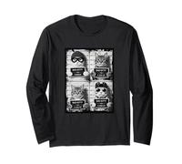 Funny Bad Cats Feline Mugshots 02 Long Sleeve T-Shirt