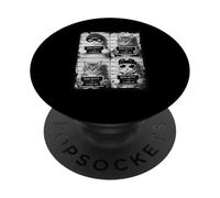 Funny Bad Cats Feline Mugshots 02 PopSockets Adhesive PopGrip