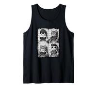 Funny Bad Cats Feline Mugshots 02 Tank Top