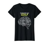 Funny Bad Golfer Value Graphic T-Shirt, Women, Black, XL