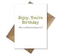 Funny Bad Grammar Birthday Card - It's You're Birthday!