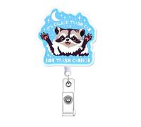 Funny Badge Reel Retractable for Nurse, It's Called Trash Can Not Trash Cannot Nursing Badge Holder, Fun Nurse Gifts, Healthcare RN PCT LPN CNA Medical Nursing Student Badge Clip ID Card Accessorie