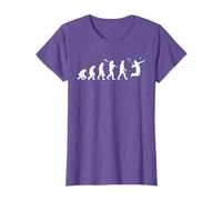 Funny Badminton Evolution Of Man Cool Design For Men Women T-Shirt