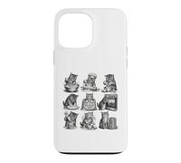 Funny Baker Cat Cute Baking Kittens Flour Kitchen Design Case for iPhone 13 Pro Max