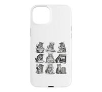 Funny Baker Cat Cute Baking Kittens Flour Kitchen Design Case for iPhone 15 Plus