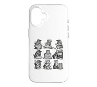 Funny Baker Cat Cute Baking Kittens Flour Kitchen Design Case for iPhone 16
