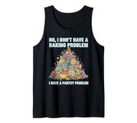 Funny Baker Pastry Chef Dessert Kitchen Cooking Home Baking Tank Top
