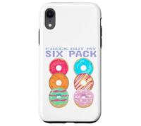 Funny Baking Pastry Check Out My Six Pack Donut Case for iPhone XR