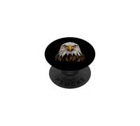 Funny Bald Eagle Desert Camo Saying Sarcastic PopSockets Adhesive PopGrip