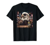 Funny Bald Eagle Eating Pickles Meme Men Women Value Graphic T-Shirt