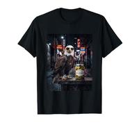 Funny Bald Eagle Eating Pickles Meme Men Women Value Graphic T-Shirt