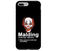 Funny Bald Guy Mad Clown Halloween Definition Case for iPhone 7 Plus/8 Plus