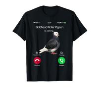 Funny Baldhead Roller Pigeon Fancy Calling Men Women Kids T-Shirt