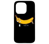 Funny Banana Bodybuilding Vegan Vegetarian Fruit Fitness Case for iPhone 15 Pro