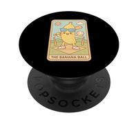 Funny Banana Lovers Tarot Card Sports Kawaii Men Women Kids PopSockets Adhesive PopGrip