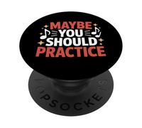 Funny Band Director Music Teacher Choir Instructor Humor PopSockets Adhesive PopGrip