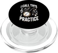 Funny Banjo Player I Call This Practice Music PopSockets PopGrip for MagSafe