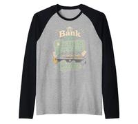 Funny Bank Teller Appreciation Banking Finance Humor Raglan Baseball Tee