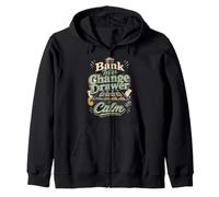 Funny Bank Teller Appreciation Banking Finance Humor Zip Hoodie