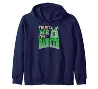 Funny Banker Trust Me I'm Reliable Money Humor Zip Hoodie