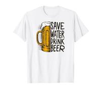 Funny Bar Alcohol Drinking Party Beer Brew Craft Cerveza T-Shirt