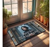 Funny Bar Decor Rool Tell Naigkigan: A Mysterious Portrait In Gothic Setting Doormat Outside Fall Decor Large Doormats For Outdoor Entr(65X90CM)