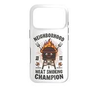 Funny Barbecue Dad Meat Smoking BBQ Grilling Case for iPhone 17 Pro