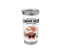 Funny Barbecue Party Design for Grill Masters Stainless Steel Insulated Tumbler