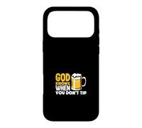 Funny Bartender God Knows When You Don't Tip Case for iPhone 17 Pro Max