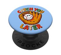 FUNNY BASEBALL Catch You Later PopSockets Adhesive PopGrip