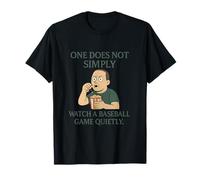 Funny Baseball Fan One Does Not Simply Watch a Game T-Shirt