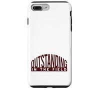 Funny Baseball Pun, Softball Pun, Outstanding in the field Case for iPhone 7 Plus/8 Plus