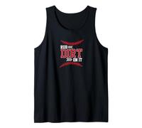 Funny Baseball Softball Gifts - Rub Dirt On It Tank Top
