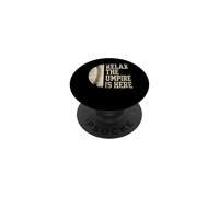 Funny Baseball Umpire Design Relax The Umpire Is Here. PopSockets Adhesive PopGrip