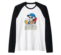 Funny Baseball Waiting for THE Season Raglan Baseball Tee