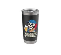 Funny Baseball Waiting for THE Season Stainless Steel Insulated Tumbler