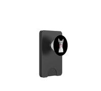 Funny Basenji Dog Blowing Pink Bubblegum Bubble PopSockets PopWallet for MagSafe