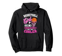 Funny Basketball Girl Like A Regular Girl Only Way Cooler Pullover Hoodie
